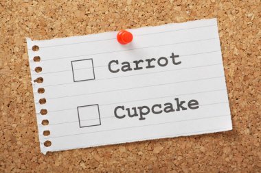 havuç veya cupcake?
