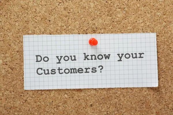 Know Your Customers — Stock Photo, Image