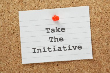Take The Initiative clipart