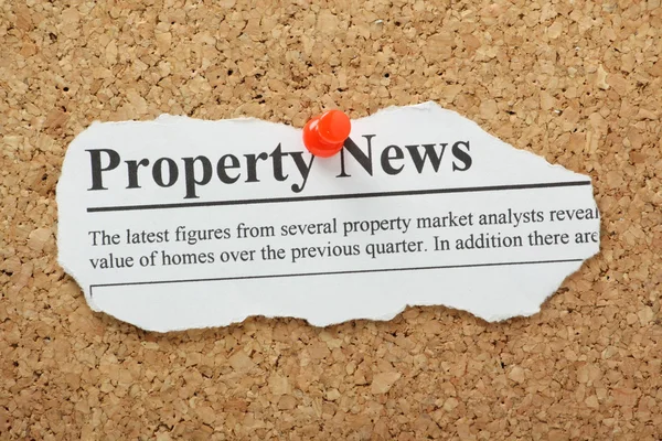 Property News — Stock Photo, Image