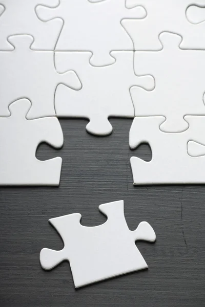 Unfinished Jigsaw Puzzle — Stock Photo, Image