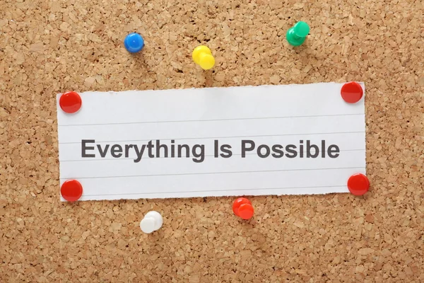 Everything Is Possible — Stock Photo, Image