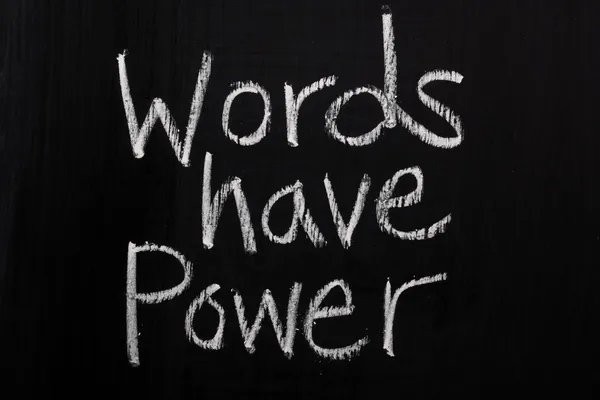 Words Have Power — Stock Photo, Image