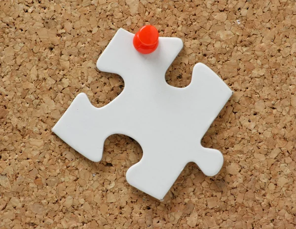 Jigsaw Piece Reminder — Stock Photo, Image