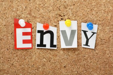 The word Envy clipart