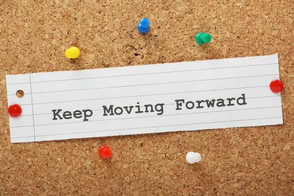 Keep Moving Forward — Stock Photo, Image