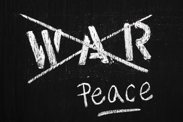 Krieg und Frieden — Stockfoto