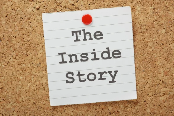 The Inside Story — Stock Photo, Image