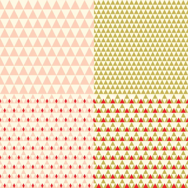 Modèle géométrique de Noël — Image vectorielle