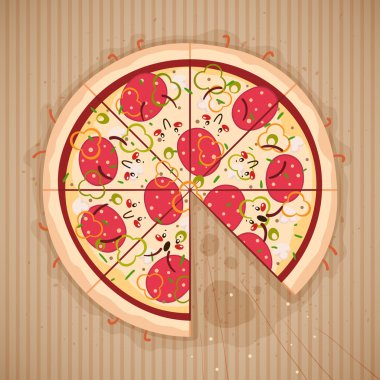şirin yenmiş pizza