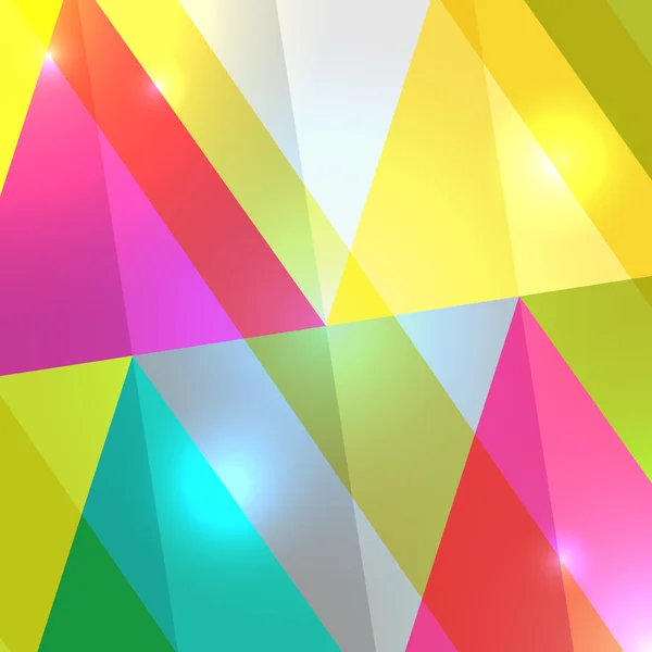 Abstract triangular background — Stock Vector