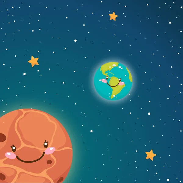 şirin venus ve earth uzayda