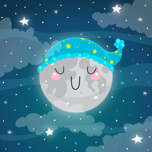 Спящая луна
