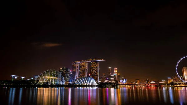 Singapur Mayıs 2019 Cityscape Singapur Asya Modern Finansal Şehir Singapur — Stok fotoğraf