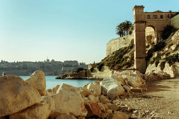 Bighi old royal naval hospital i kalkara — Stockfoto