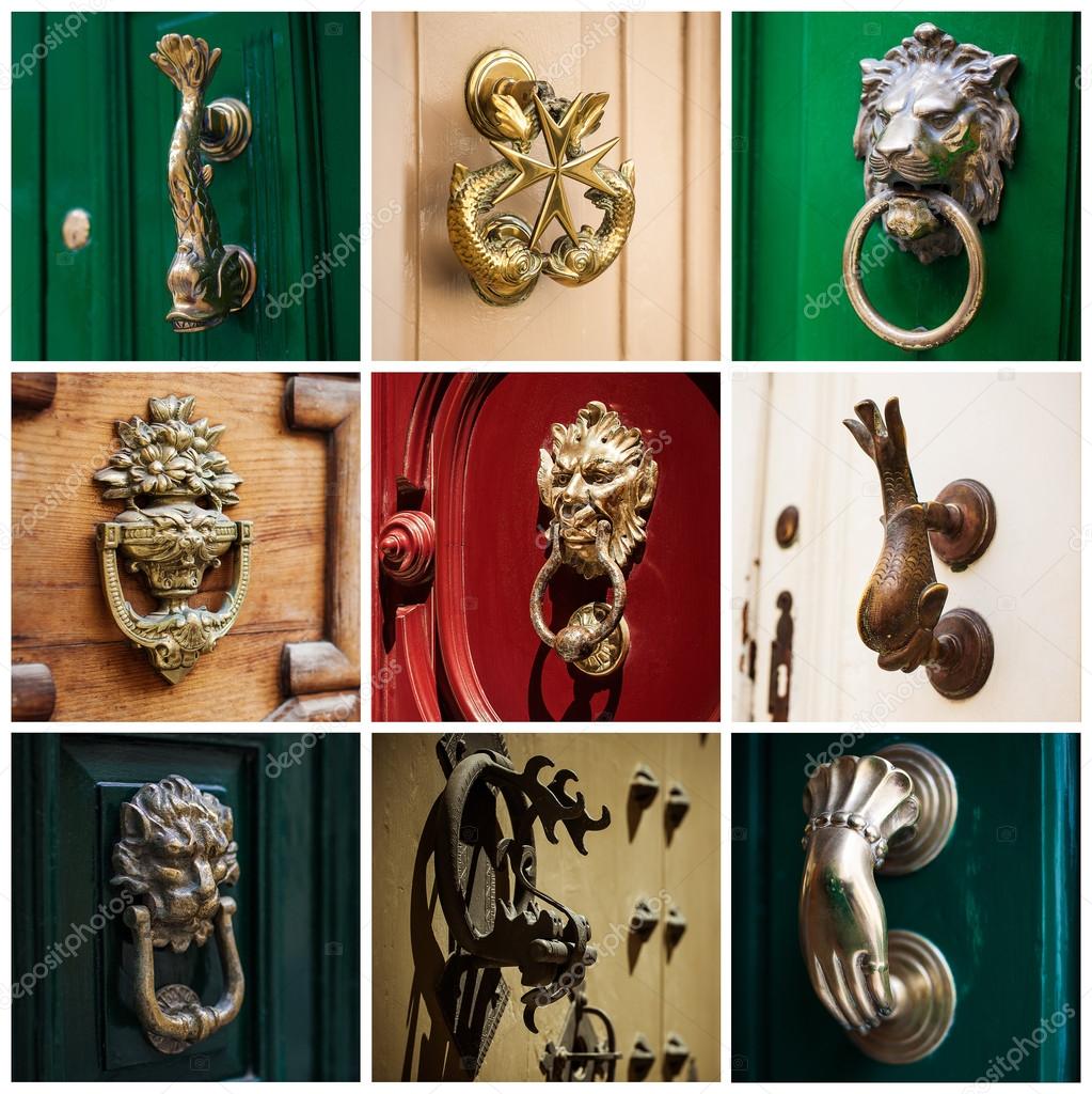 The door handle in the Maltese house