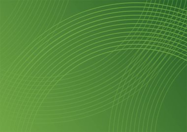 Abstract background of green line color of modern design