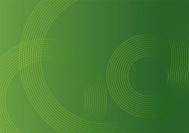 Abstract background of green line color of modern design