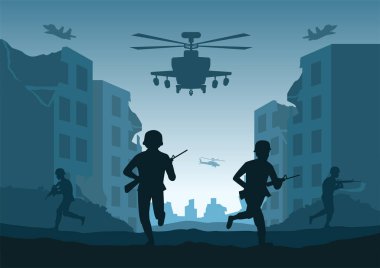 Yok edilen şehirler arasındaki çatışmada savaşın arka planı