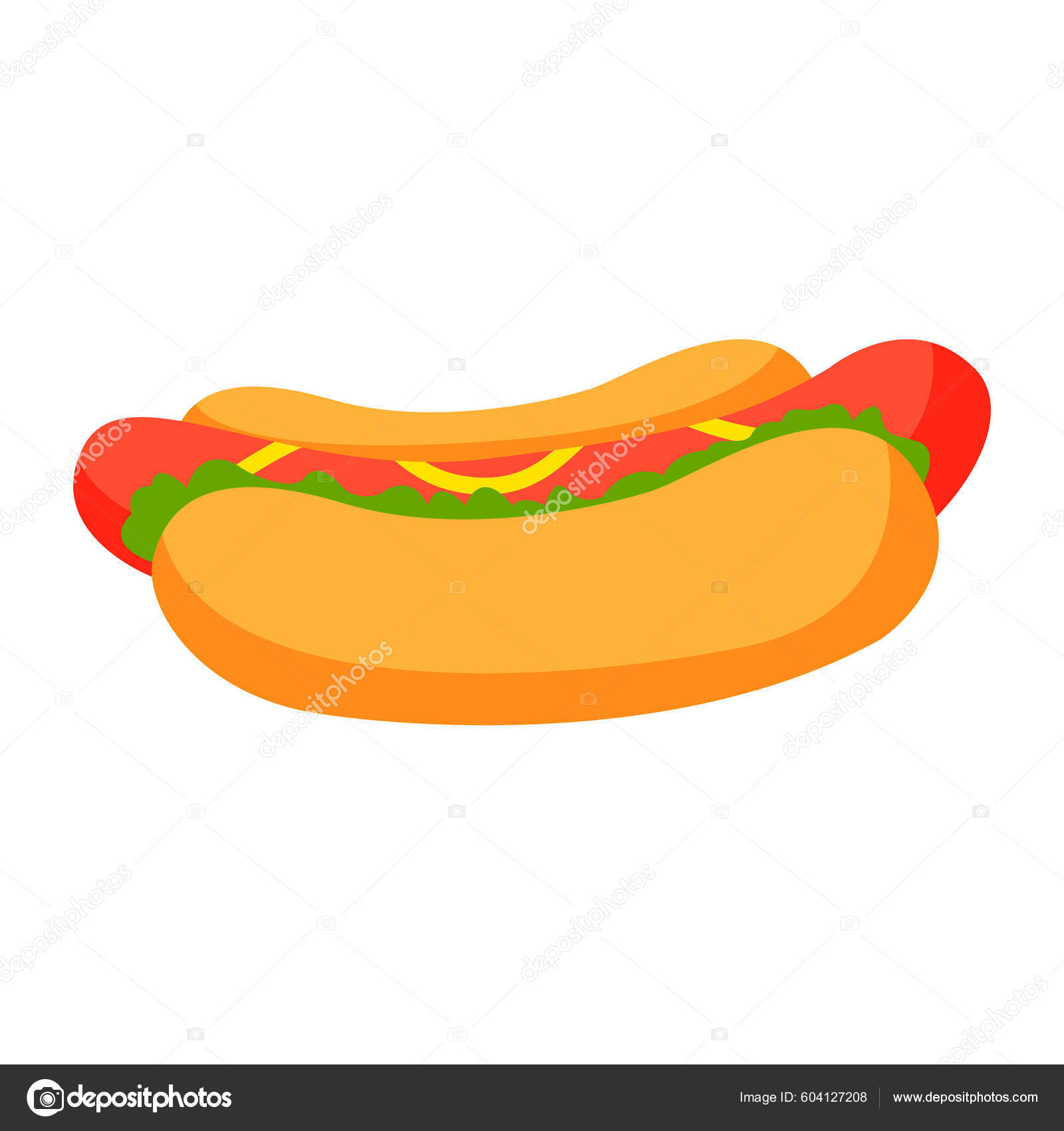 Very cute hot dog mascot stock vector. Illustration of sauce - 249240893