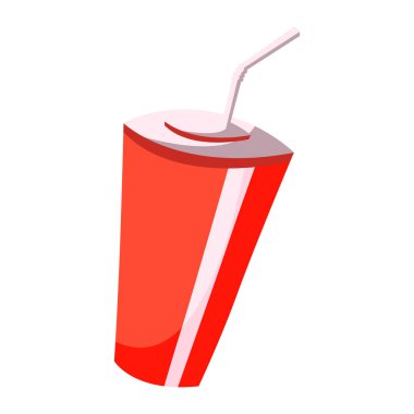 cute food of water container on cartoon version