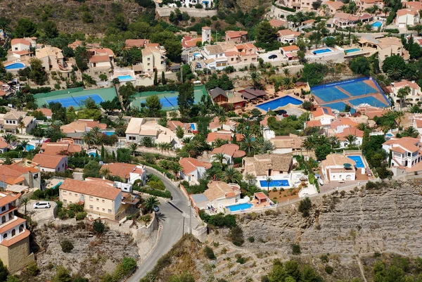 Villor på på costa blanca — Stockfoto