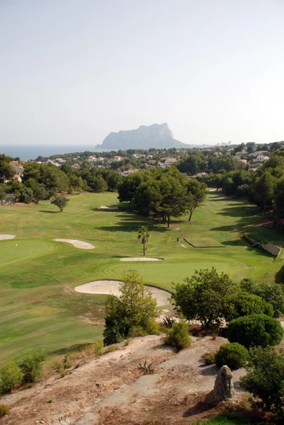 Golf course on the Costa Blanca — Stock Photo, Image