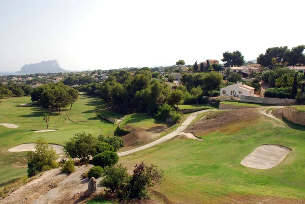 Golfplatz an der Costa Blanca — Stockfoto