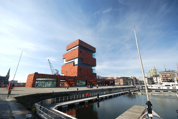 The MAS museum in Antwerp — Stock Photo, Image