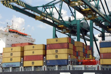 Antwerp port konteynerler