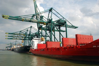 Antwerp port konteynerler