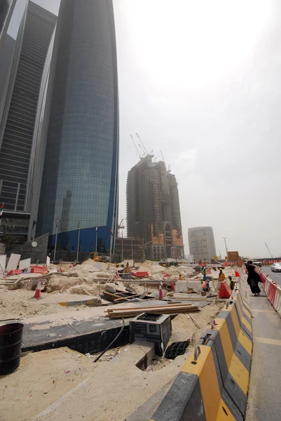 Contructions en Abu Dhabi — Photo