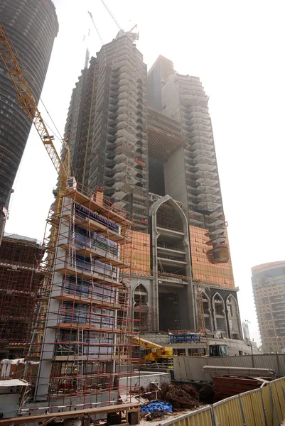 Construcción en Abu Dhabi —  Fotos de Stock