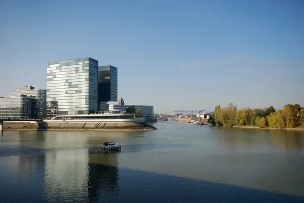 Mediahafen Düsseldorf — Stockfoto