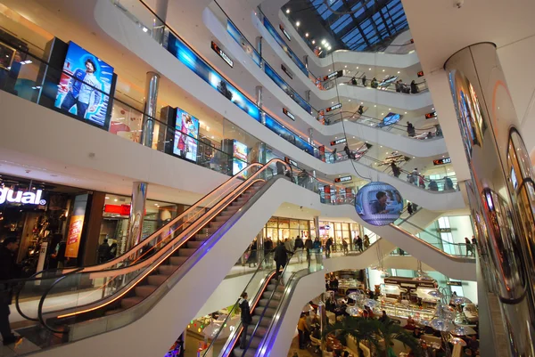 Centro comercial em Dusseldorf Fotos De Bancos De Imagens