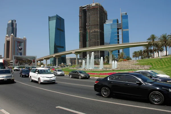 Distrito de negócios Dubai — Fotografia de Stock