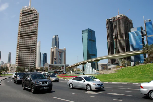 Distrito de negócios Dubai — Fotografia de Stock