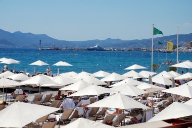 Cannes beach