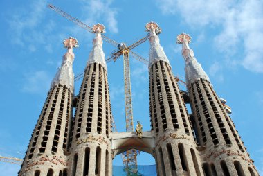 Barcelona'da sagrada familia