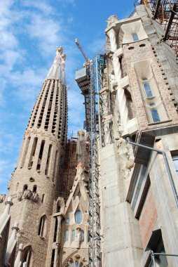 Barcelona'da sagrada familia