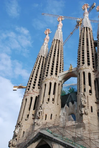 A Sagrada Família em Barcelona — Fotografia de Stock