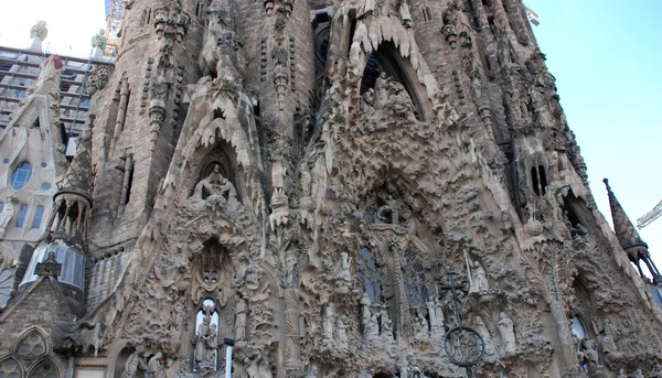 Sagrada familia w Barcelonie — Zdjęcie stockowe