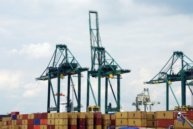 Antwerp port konteynerler