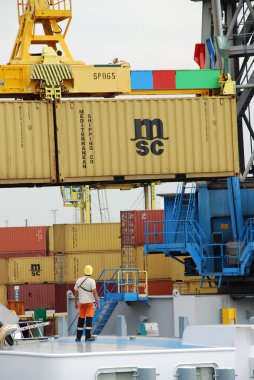 Antwerp port konteynerler