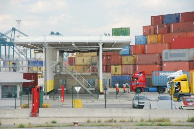 Antwerp port konteynerler