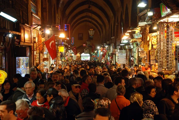 Egyptische bazaar in istanbul — Stockfoto