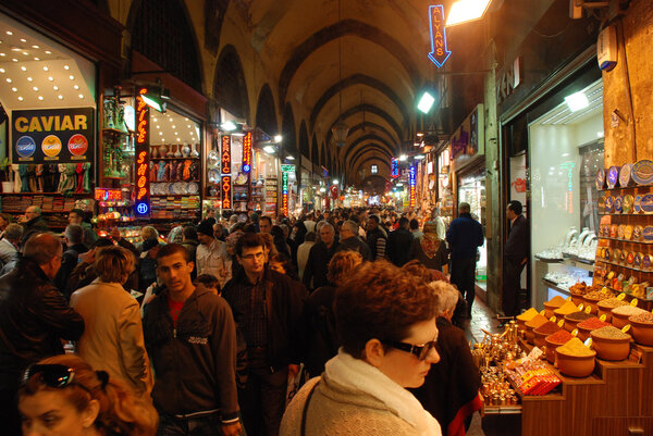 The Spice Bazaar in Instanbul