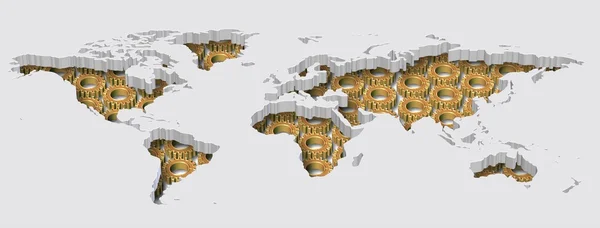 Industria mundial —  Fotos de Stock