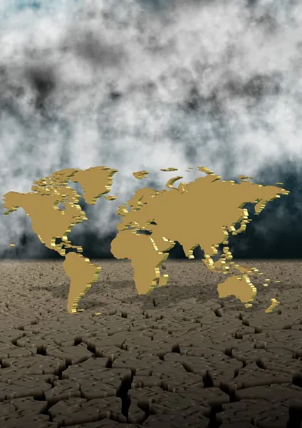 Alterações climáticas — Fotografia de Stock