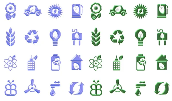 Environmental icons — Stock Photo, Image